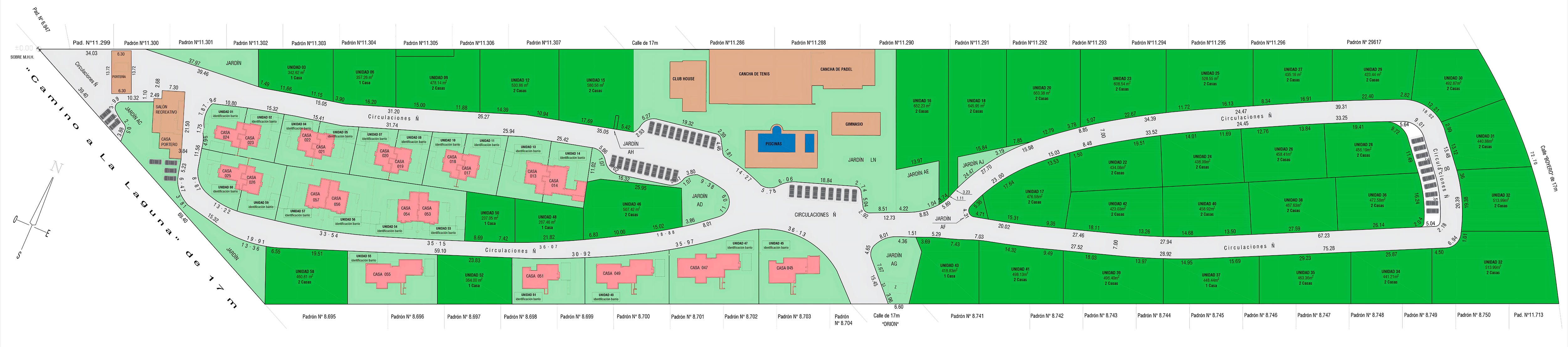 Plano del barrio